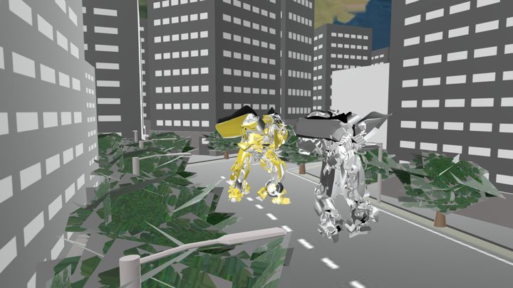 Transformers War In City