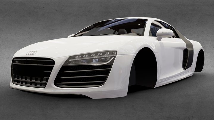 [Real Racing 3] 2013 Audi R8 – Modello 3D gratuito STL