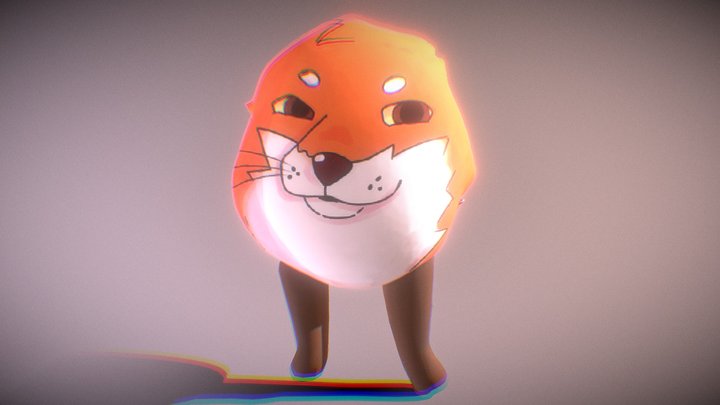 Smehuyarik the fox 3D Model