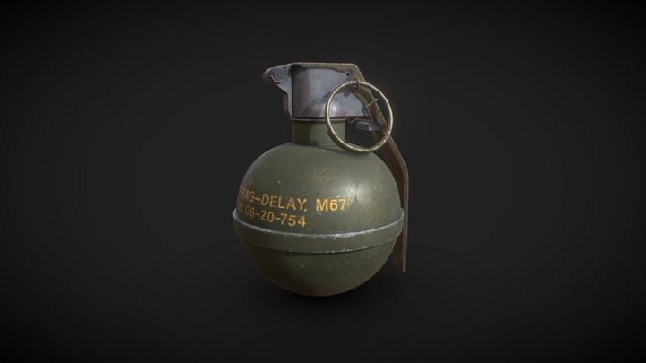 M67handgranade 3D models - Sketchfab