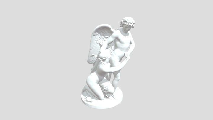 Amor and psyche 3D Model