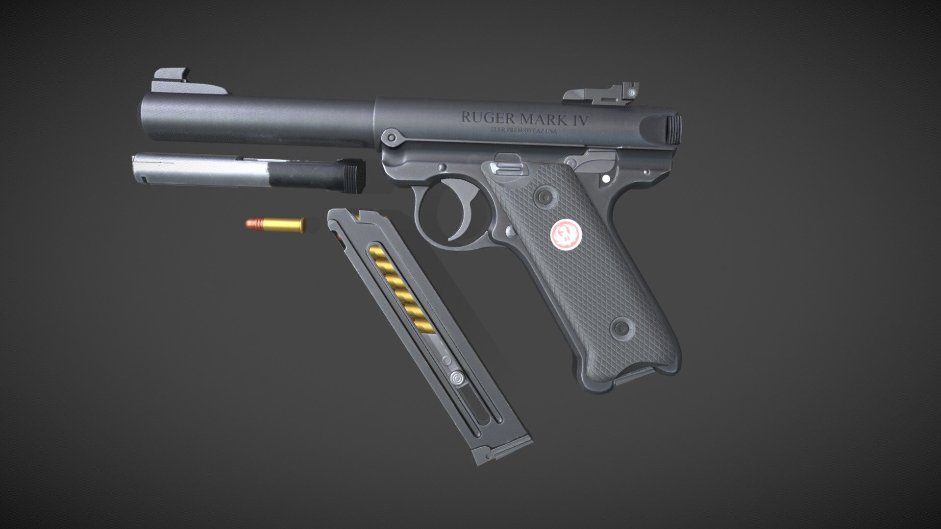 MARK IV™ TARGET - 3D model by vlad109108 [41685fc] - Sketchfab