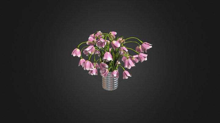 tulip flowers 3D Model