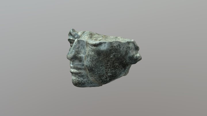 TB 003 Head Of Stone 3D Model
