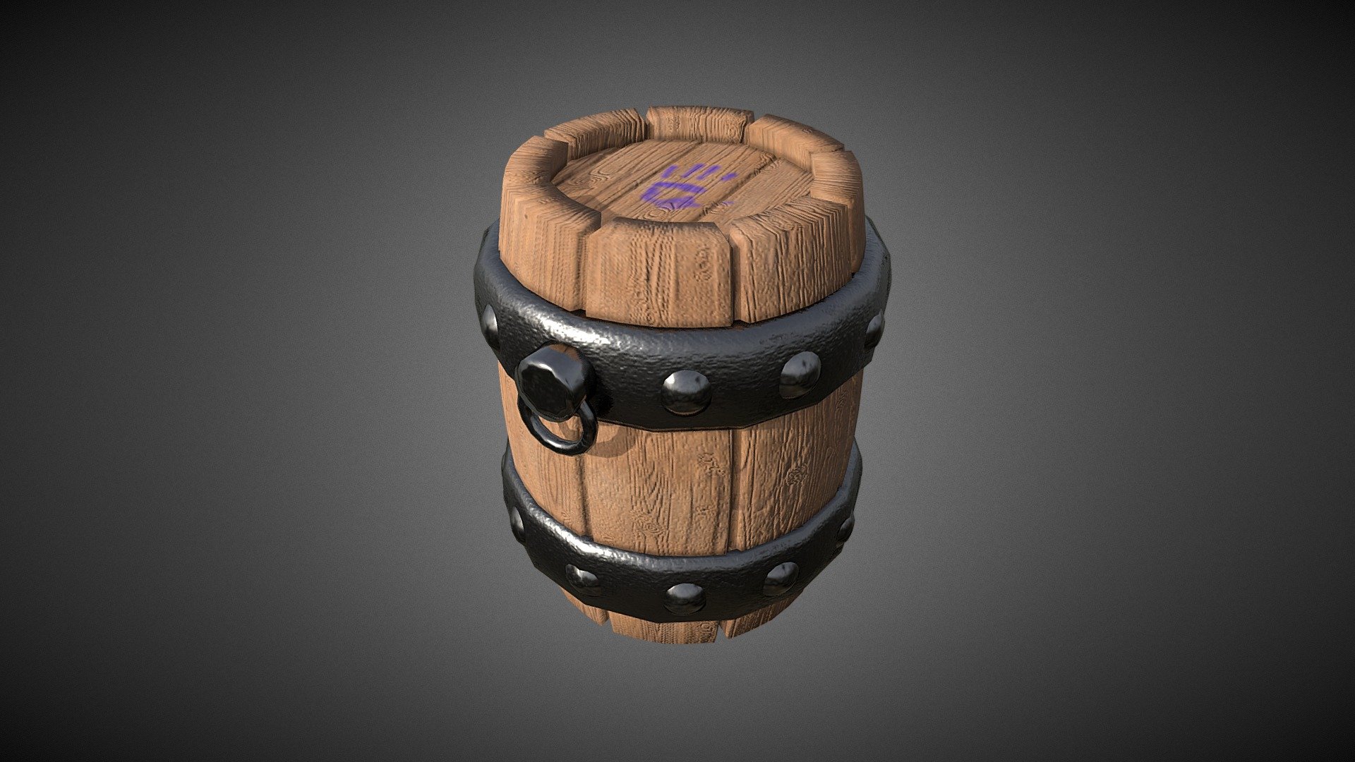 Barrel With a Hand Print - Download Free 3D model by Noble1707 [416946f ...
