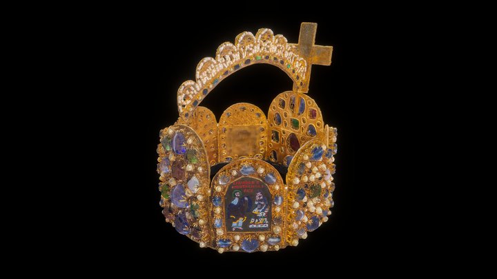 Crown of the Holy Roman Empire 3D Model