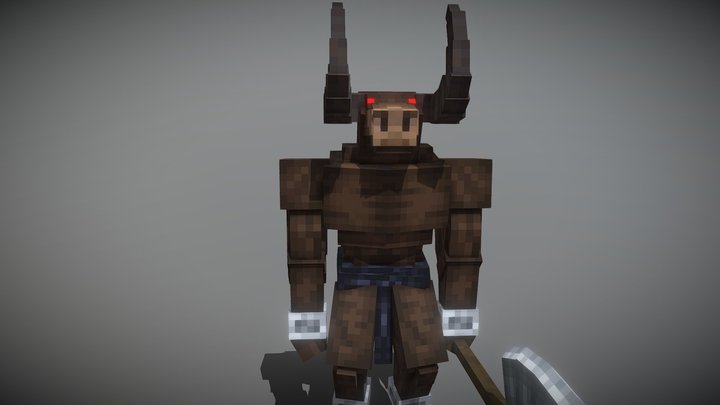 Classical Minotaur 3D Model