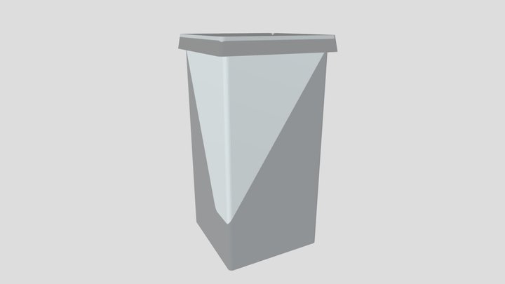 Garbage Bin 3D Model
