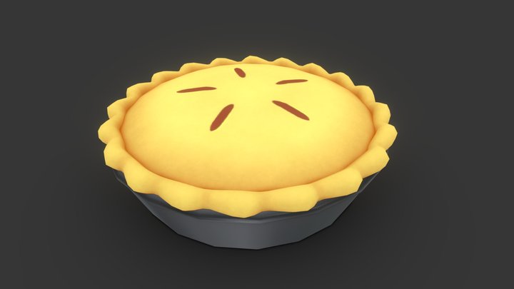 Pie 3D Model