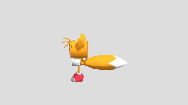 ImageToStl_com_Tails+TD 3D Model