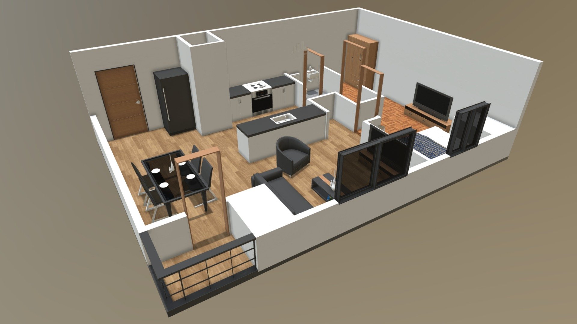 Federal Land - Seasons Residence 1 Br Suite