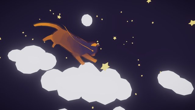 Cat 3D Model