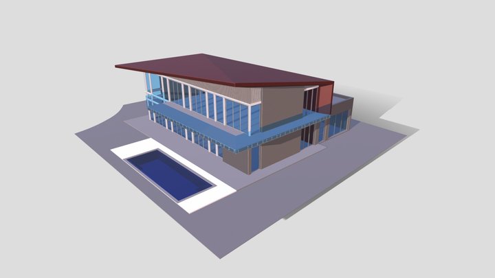 VILLA BHAROSPHERE 3D 3D Model