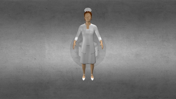 Enfermera 3D Model