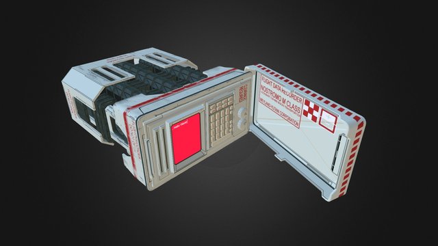 WIP Flight Recorder 3D Model