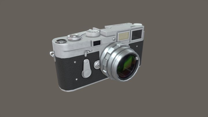 Vintage Camera 3D Model