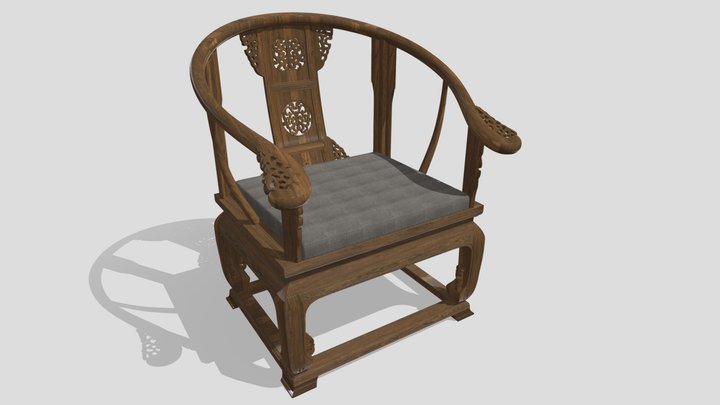 Chinese chair 3D Model