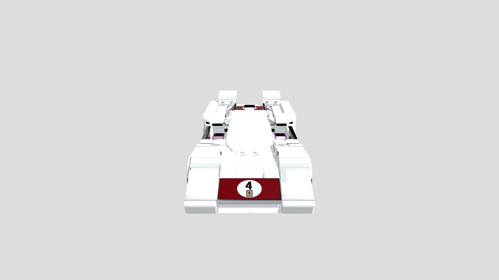 1970 Ferrari 512 M Lego Toy Car