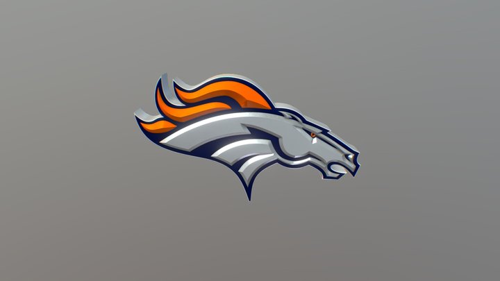 Denver Broncos 3D Model