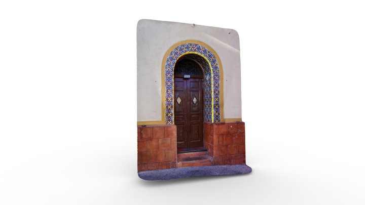 colonial architecture photogrammetry scan 3D Model