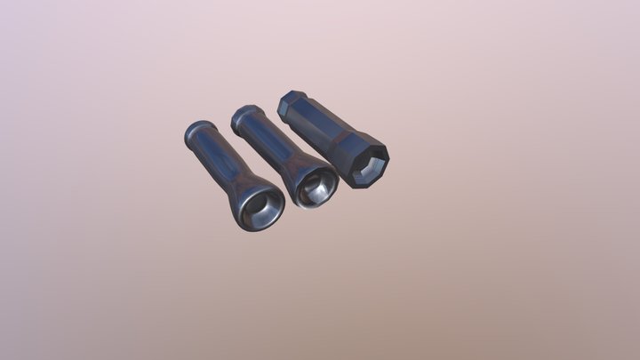 Flashlights 3D Model