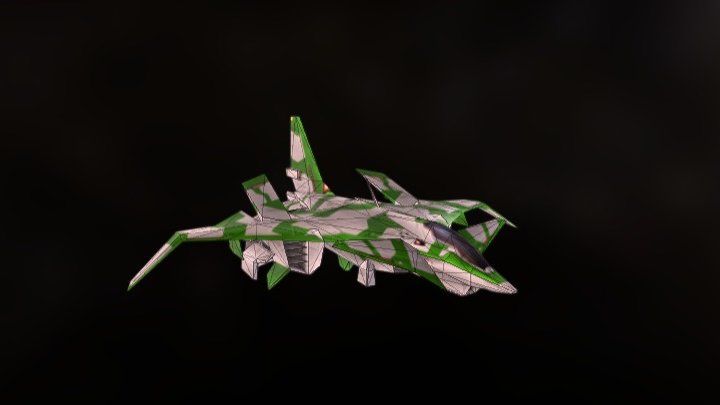 Rigid Defender Green 3D Model