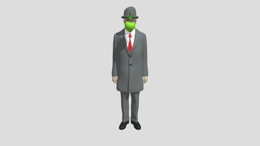 Apple-faced Gentleman