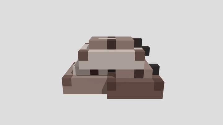 Sandbag - Voxel 32x32 – Modello 3D gratuito STL