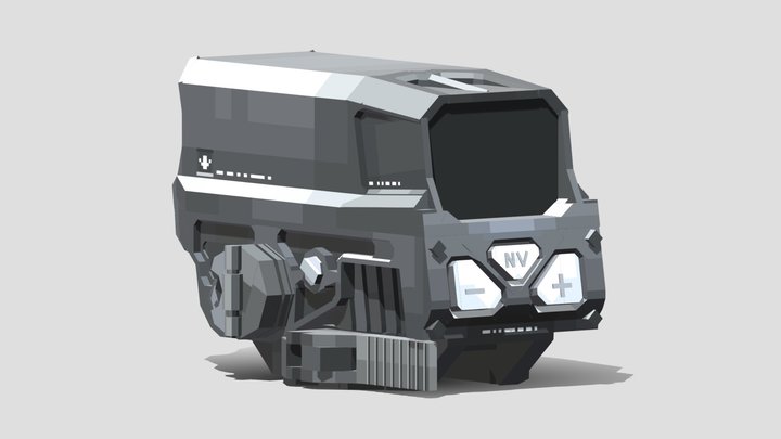 Vortex Razor AMG UH-1 Gen II ( Blockbench ) 3D Model