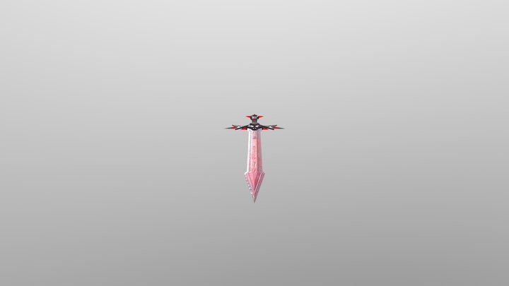 Stylized Sword 3D Model