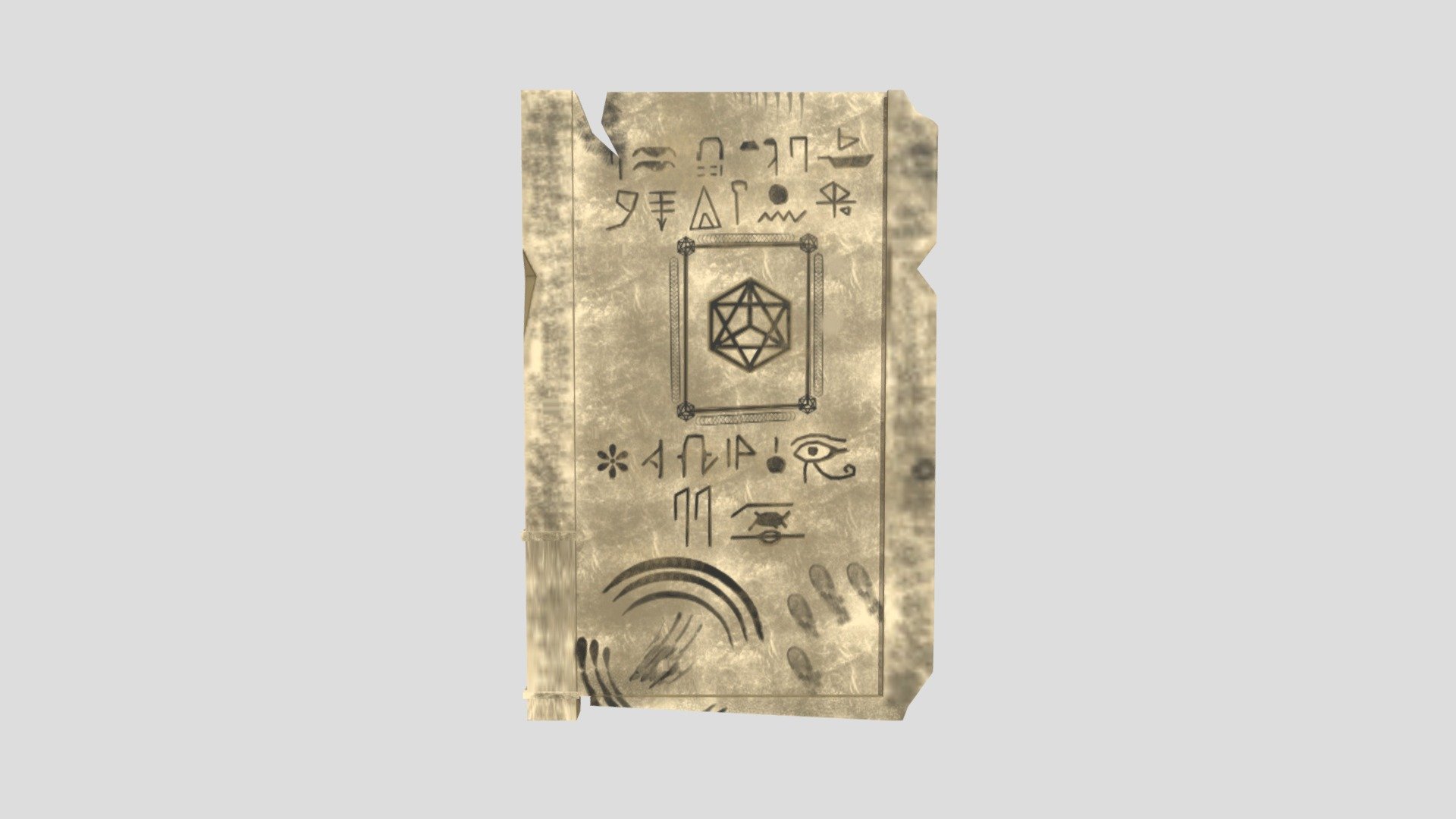 Table Egypt 3D model by SuperPufic [4171a10] Sketchfab