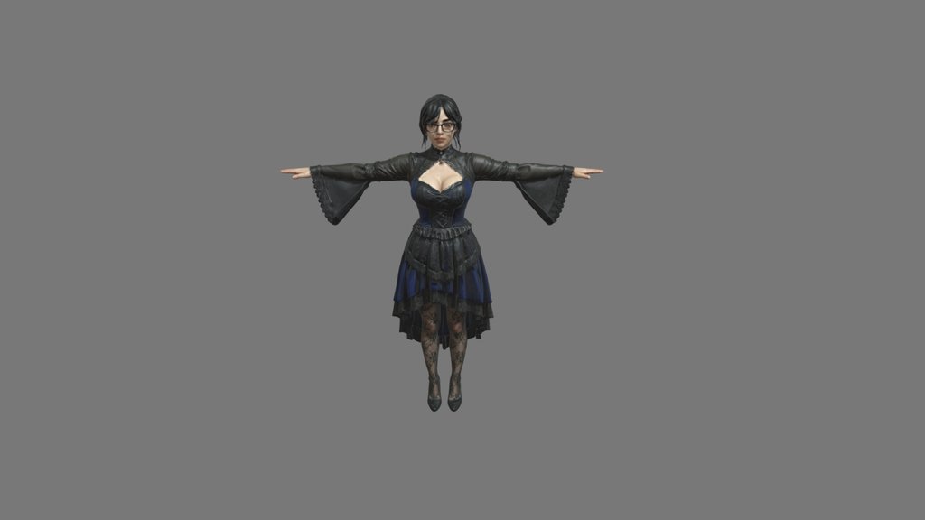 Gothic Emily Dress Glasses