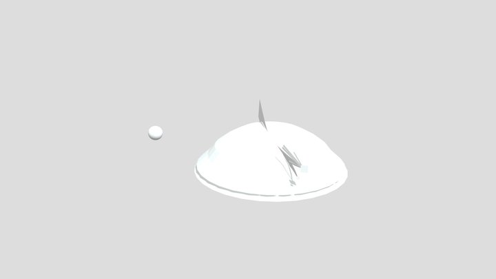 3d moon view 3D Model