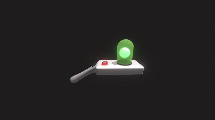 Rick and Morty's Portal gun 3D Model