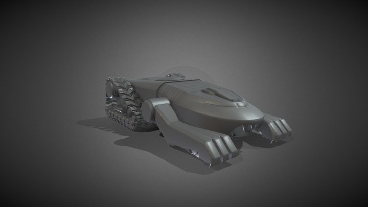 Thunder Tank 3D Model