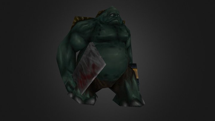 Fat Sea Monster - 2024/03 3D Model