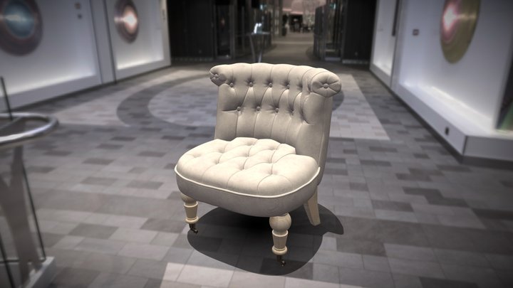 Cushion chair 3D Model