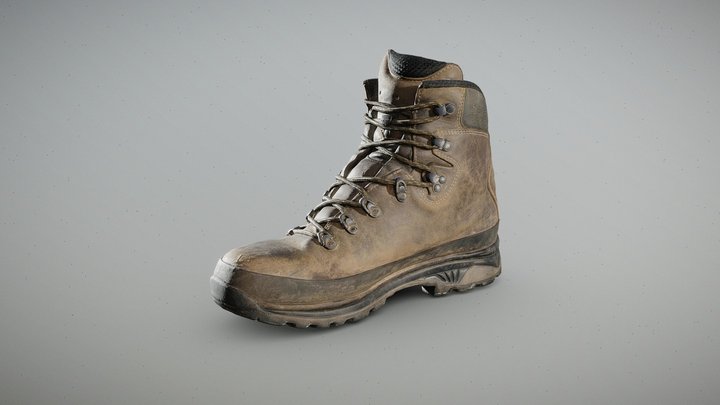Old Lowa Gore-Tex Boot (2021 / FREE) – Modello 3D gratuito STL