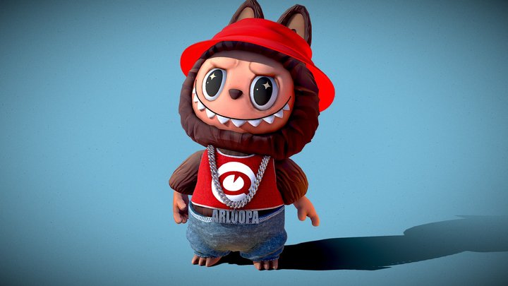 Arloopa Labubu – Free 3D Model STL