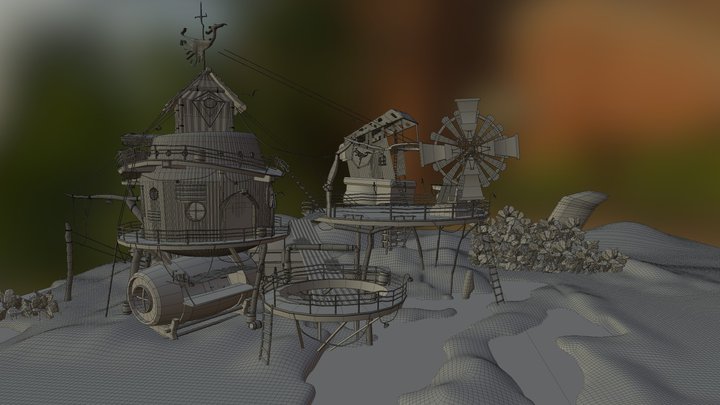 Sketch Fab 3D Model