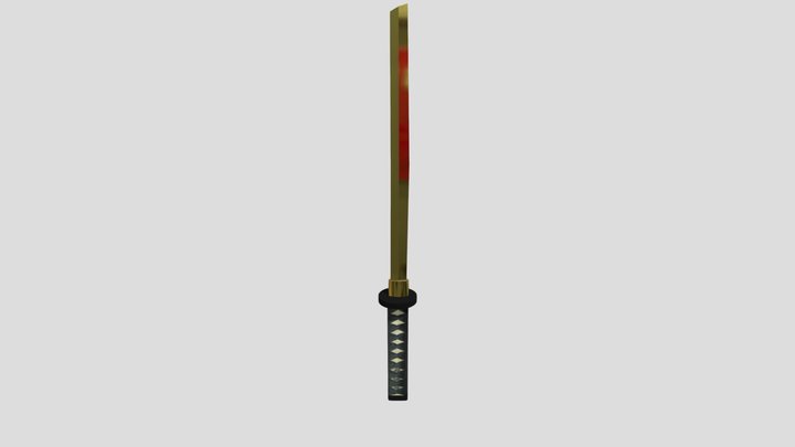 Катана 3D Model