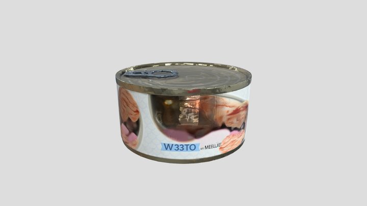 Tuna Can 3D Model