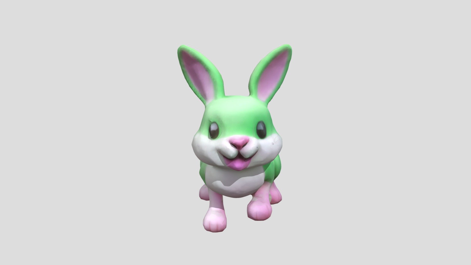 Cute Bunny - Download Free 3D model by shrutirvl [41764ca] - Sketchfab