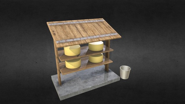 Cheese Dryer 3D Model