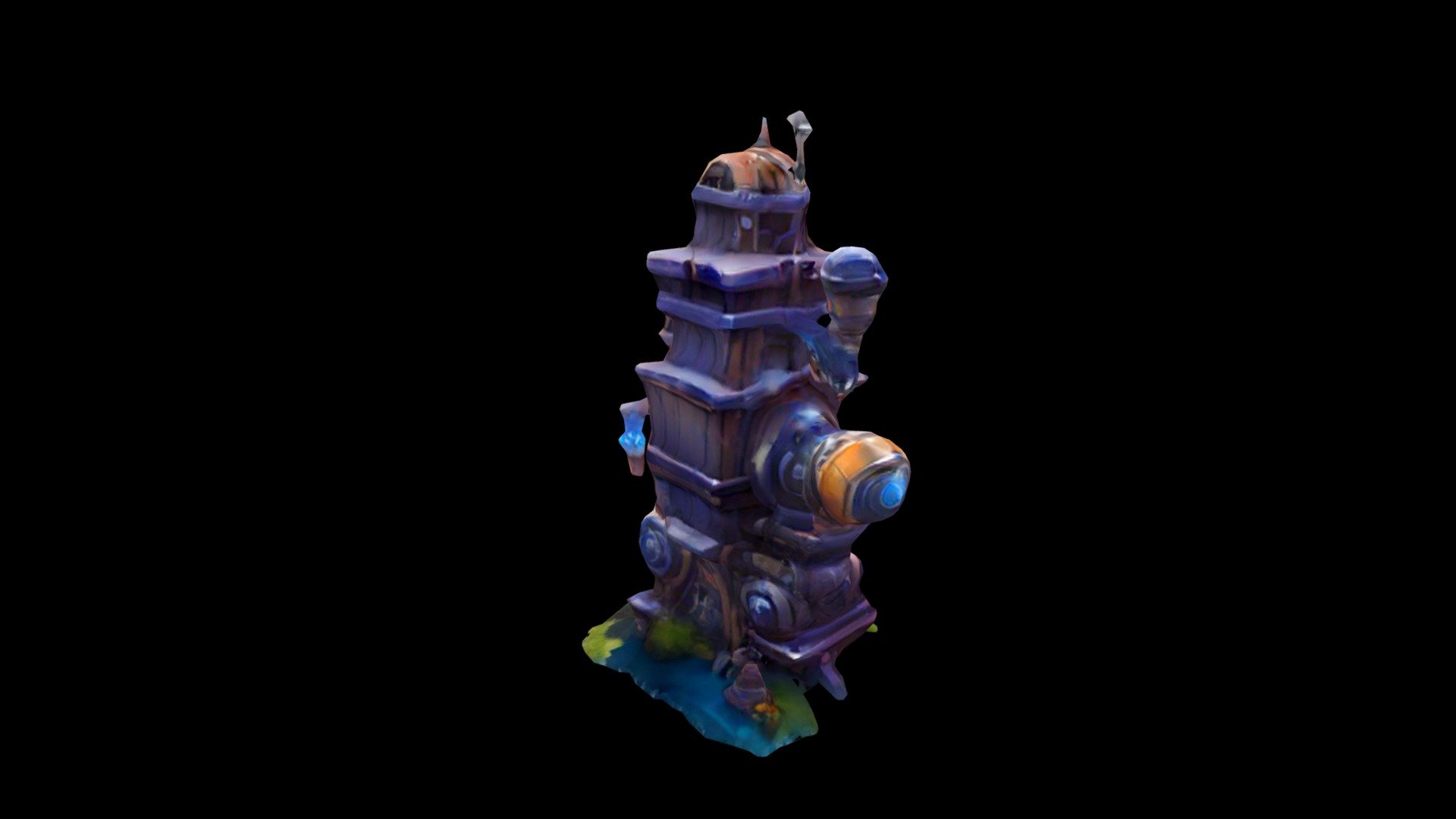 Tower Fall RTS building 0a04864c-f319-4568-9514- - Download Free 3D ...