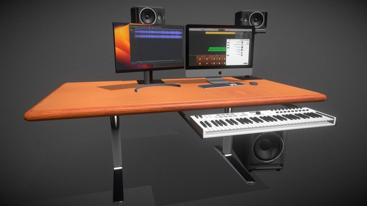 Home Studio 3D Model