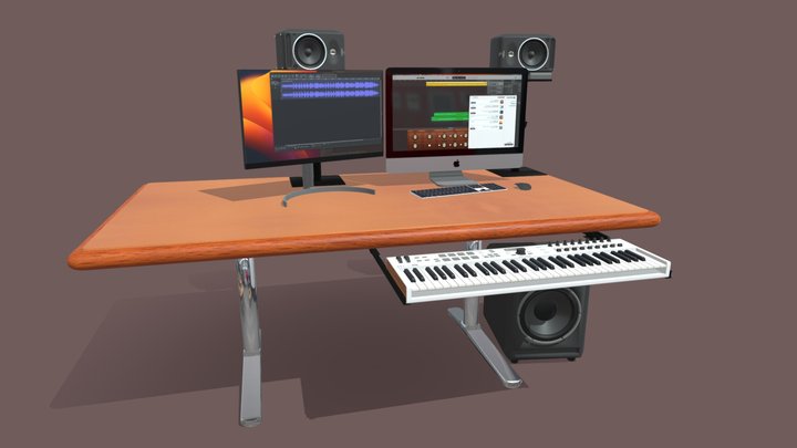 Home Studio 3D Model