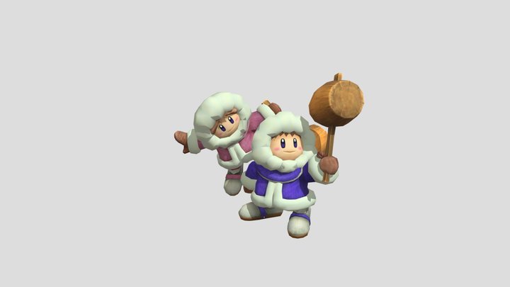 3DS - Super Smash Bros for Nintendo 3DS - Ice Cl 3D Model
