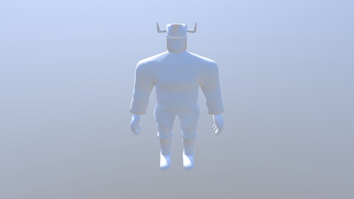 Warrior Character modelling activity 3D Model