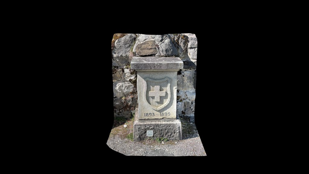 Milestone & boundary stone Linthal - Klausenpas…